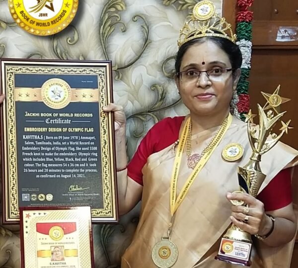 EMBROIDERY DESIGN OF OLYMPIC FLAG