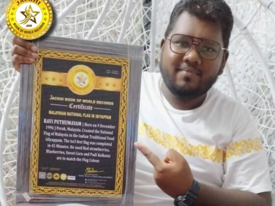 MALAYSIAN NATIONAL FLAG IN IDIYAPPAM