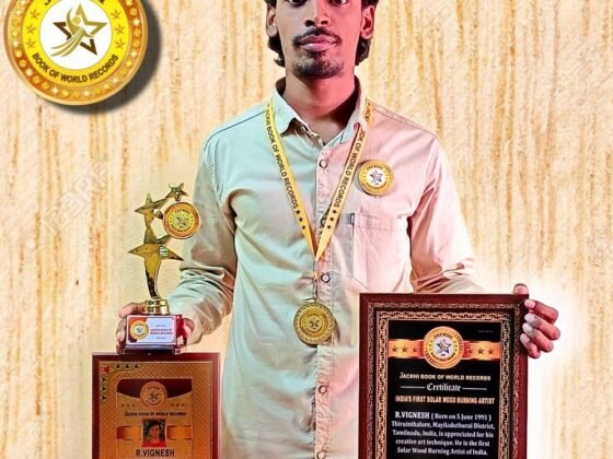 INDIA’S FIRST SOLAR WOOD BURNING ARTIST