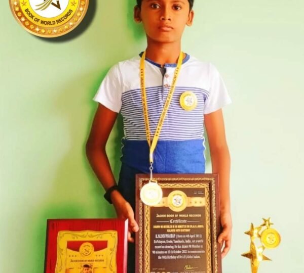 DRAWN 90 MISSILES IN 90 MINUTES ON DR.A.P.J.ABDUL KALAM’S 90TH BIRTHDAY