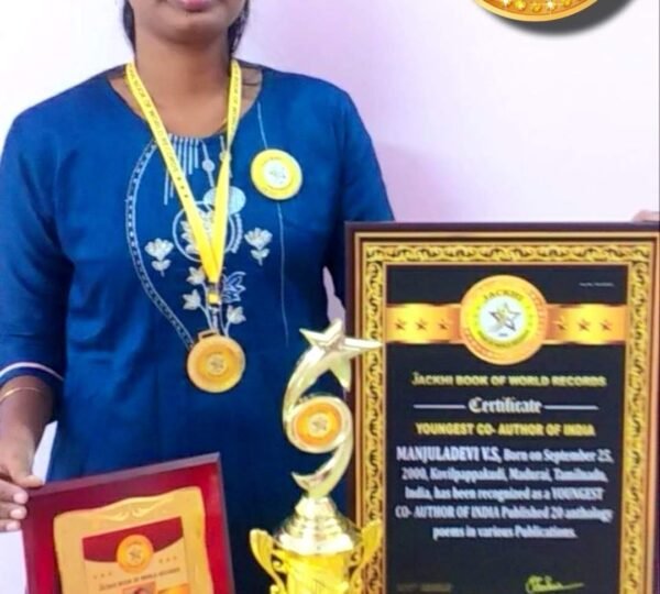 YOUNGEST CO- AUTHOR OF INDIA