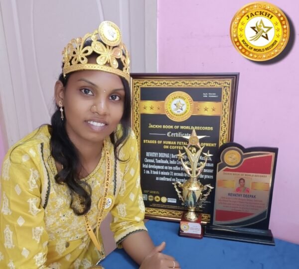 STAGES OF HUMAN FETAL DEVELOPMENT ON COFFEE BEAN