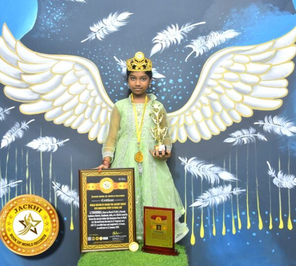 WORLD RECORD BY DRAWN THE ANCIENT INDIAN EPIC RAMAYANA STORY IN WARLI ART