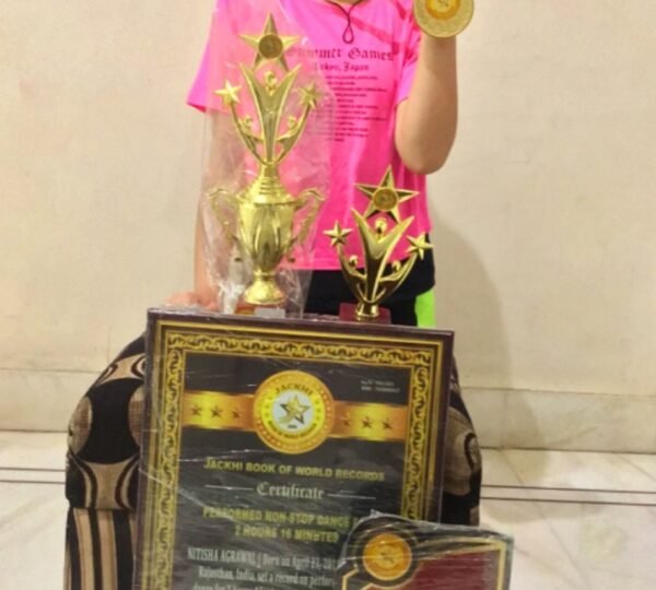 PERFORMED NON-STOP DANCE FOR 2 HOURS 16 MINUTES