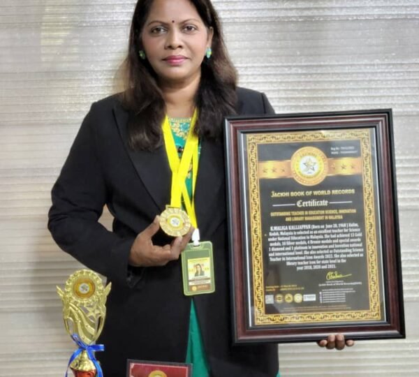 OUTSTANDING TEACHER IN EDUCATION SCIENCE, INNOVATION AND LIBRARY MANAGEMENT IN MALAYSIA