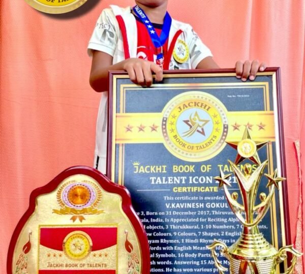 V.KAVINESH GOKUL – Extraordinary Memory Power