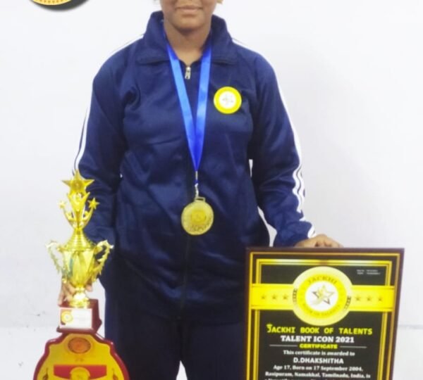 D.DHAKSHITA – Many Achievements in Athletic and Sports