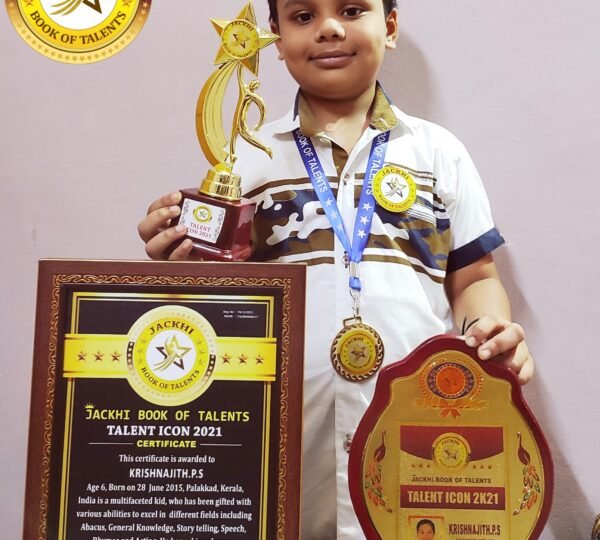 KRISHNAJITH.P S – Multifaceted Kid