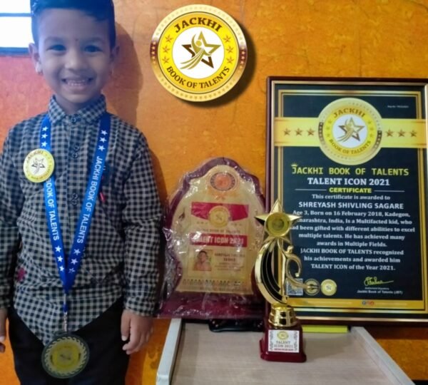SHREYASH SHIVLING SAGARE – Multitalented Kid