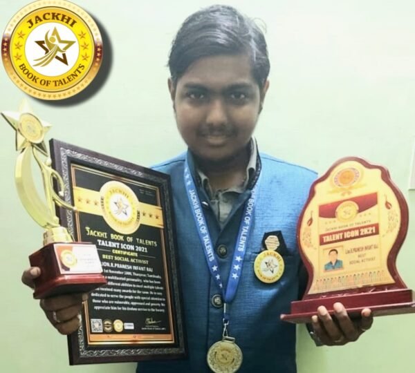 LION.R.PRANESH INFANT RAJ – Best Social Activist