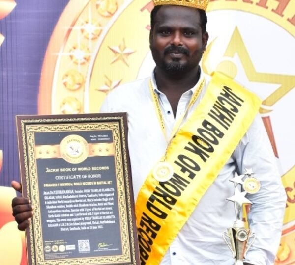 ORGANIZED 6 INDIVIDUAL WORLD RECORDS IN MARTIAL ART