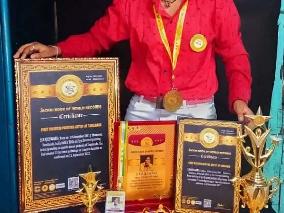 FIRST INVERTED PAINTING ARTIST OF TAMILNADU