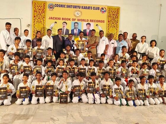 WORLD RECORD BY PERFORMING KARATE KATTA RELENTLESSLY FOR 3 HOURS