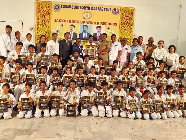 WORLD RECORD BY PERFORMING KARATE KATTA RELENTLESSLY FOR 3 HOURS