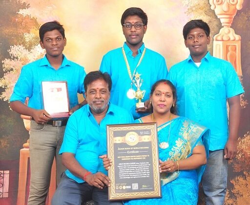 MOST PEOPLE DRAWN MAHATMA GANDHI’S PORTRAIT TO COMMEMORATE 75th INDEPENDENCE YEAR