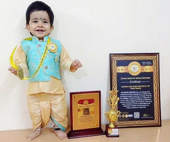 MAXIMUM FLASH CARDS IDENTIFIED BY THE YOUNG TODDLER