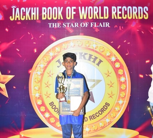 WORLD RECORD BY ROTATING MARTIAL ART WEAPON FOR THE LONGEST TIME