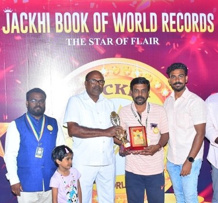 WORLD RECORD FOR THE LONGEST ROTATION OF THE ANCIENT BODY BUILDING EQUIPMENT  – KARLA KATTAI