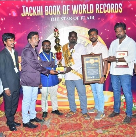 ORGANIZED 25 INDIVIDUAL WORLD RECORDS AND A MASS WORLD RECORD ON MARTIAL ART