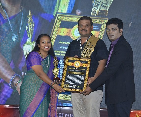 MAXIMUM MONEY ORDERS WITH 1 RS COMMISSION SENT BY SCHOOL TEACHER TO ENCOURAGE CHILDREN’S TALENT