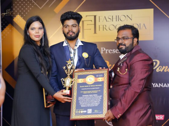 FIRST FASHION PAGEANT ORGANIZED IN THE THEME BEST OUT OF WASTE