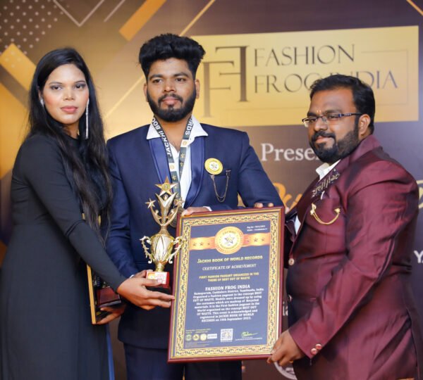 FIRST FASHION PAGEANT ORGANIZED IN THE THEME BEST OUT OF WASTE