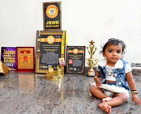 YOUNGEST TO IDENTIFY MAXIMUM FLASH CARDS – AMAZING INFANT