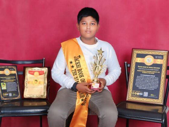 MAXIMUM NUMBER OF SAPLINGS PLANTED BY A KID IN MEMORY OF HIS MOTHER