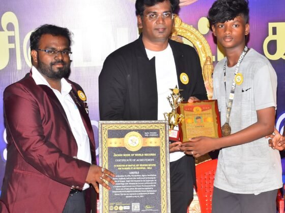 LONGEST SINGLE STICK SILAMBAM ROTATION BY AN INDIVIDUAL – MALE