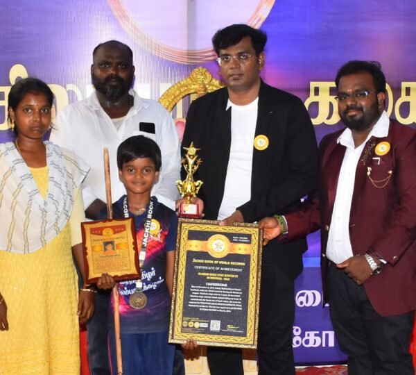 SILAMBAM SINGLE STICK ROTATION BY AN INDIVIDUAL  – MALE ( Under 10 Age Category )