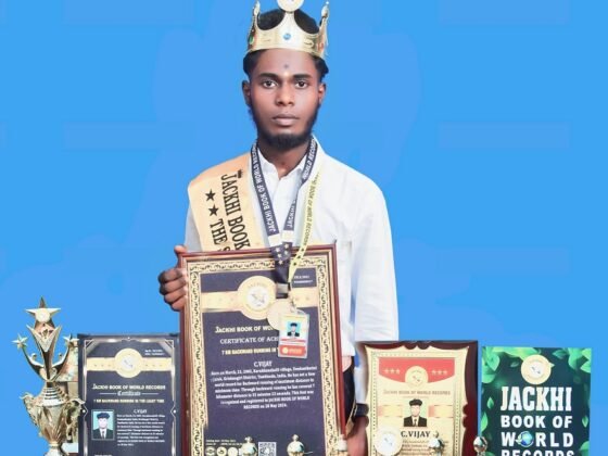 7 KM BACKWARD RUNNING IN THE LEAST TIME