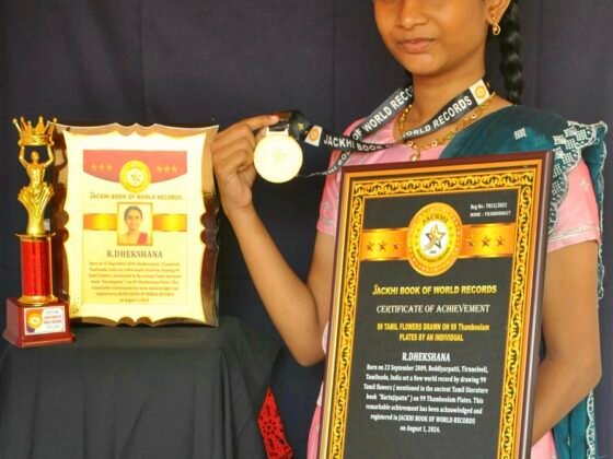 99 TAMIL FLOWERS DRAWN ON 99 THAMBOOLAM PLATES BY AN INDIVIDUAL