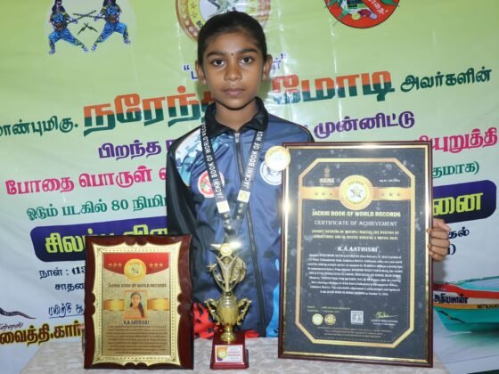 LONGEST ROTATION OF MULTIPLE MARTIAL ART WEAPONS BY AN INDIVIDUAL FOR 80 MINUTES WHILE ON A MOVING BOAT