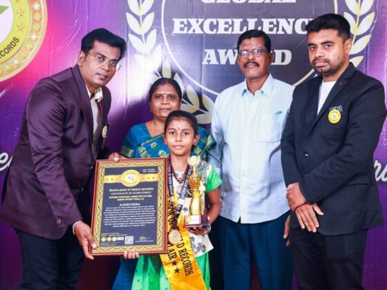 MAXIMUM THIRUKKURAL VERSES WRITTEN FROM MEMORY WITHOUT VISUAL AID