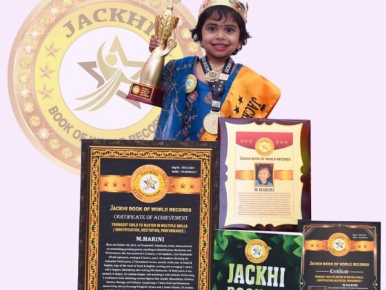 YOUNGEST CHILD TO MASTER IN MULTIPLE SKILLS ( IDENTIFICATION, RECITATION, PERFORMANCE )