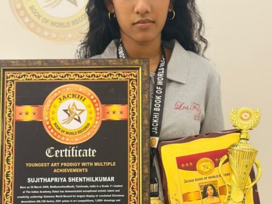 YOUNGEST ART PRODIGY WITH MULTIPLE ACHIEVEMENTS