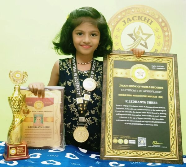 MAXIMUM STEPS WALKED ON TOES KNUCKLES  ( KID )