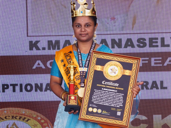 EXCEPTIONAL THIRUKKURAL RECITATION