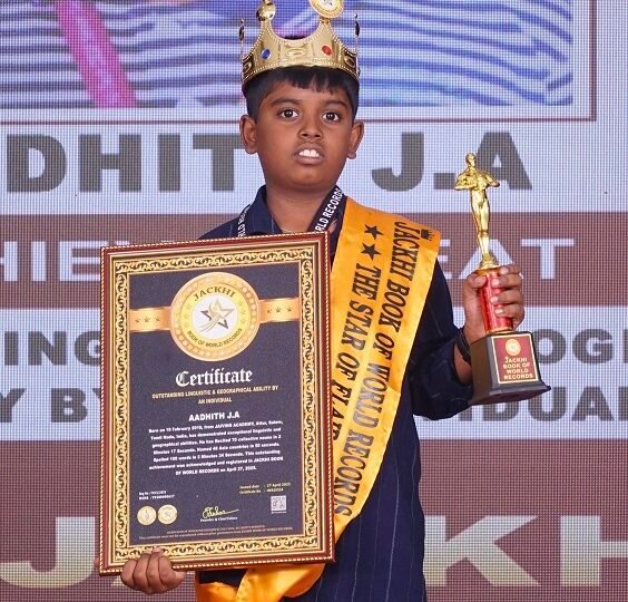 OUTSTANDING LINGUISTIC & GEOGRAPHICAL ABILITY BY AN INDIVIDUAL