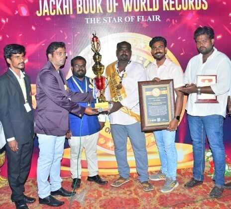 ORGANIZED 25 INDIVIDUAL WORLD RECORDS AND A MASS WORLD RECORD ON MARTIAL ART